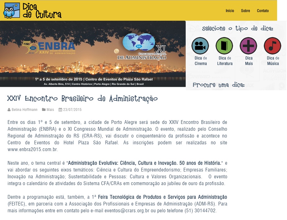 XXIV Encontro Brasileiro de Administração