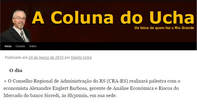 CRA Recebe discute o cenário econômico