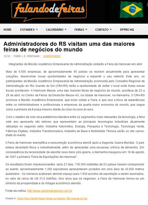 Missão Acadêmica Empresarial de Administração na Alemanha