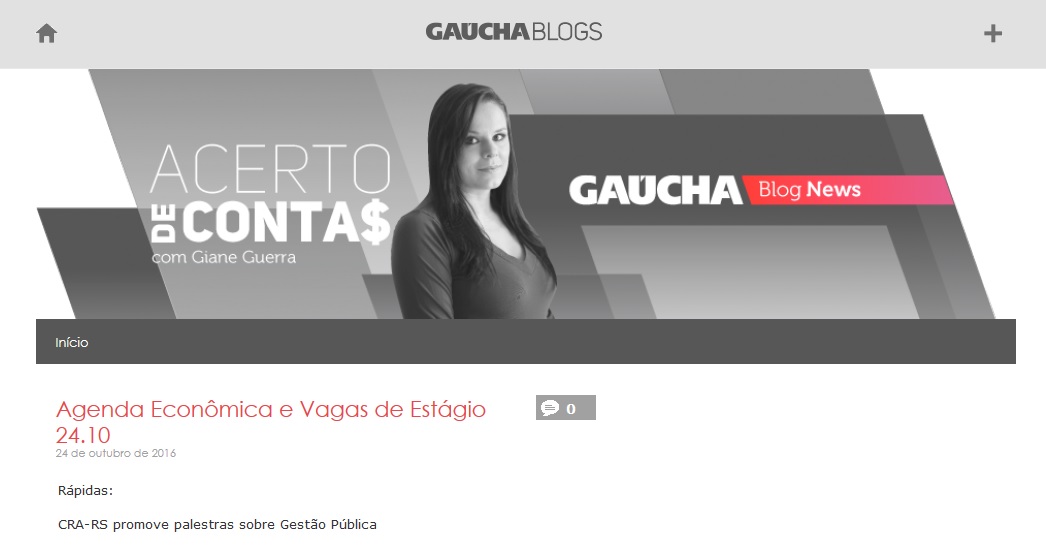 Ciclo de Palestras sobre Gestão Pública