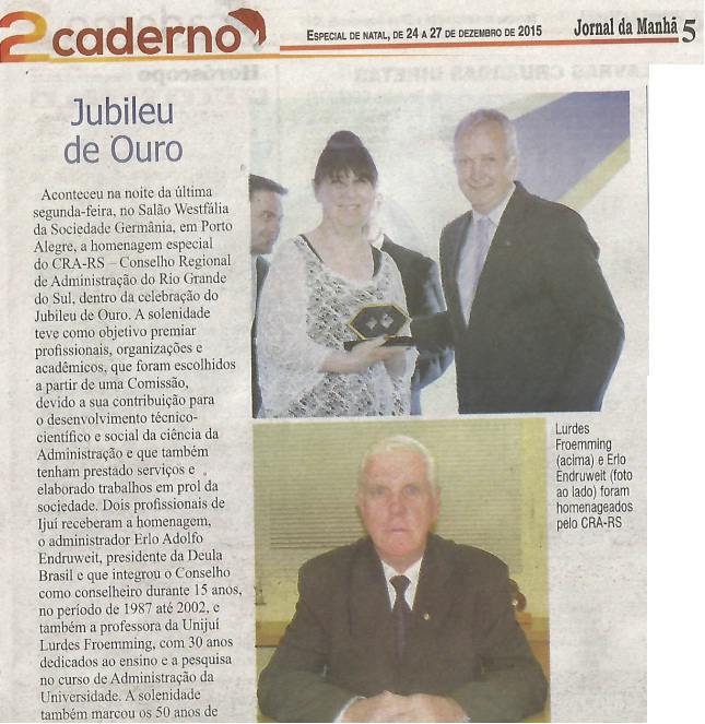 Homenagem Jubileu de Ouro