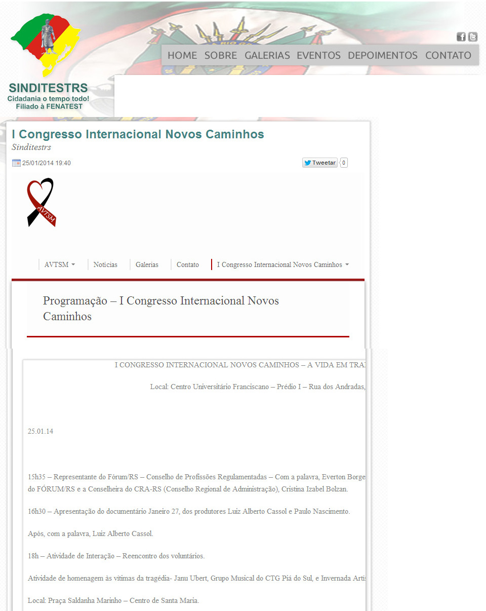 I Congresso Internacional  Novos Caminhos