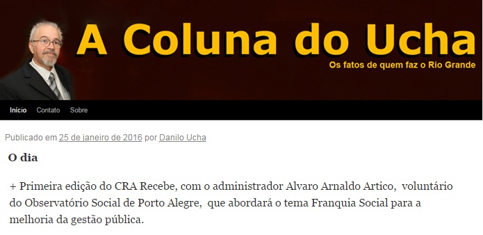 Primeira edição do CRA Recebe 2016