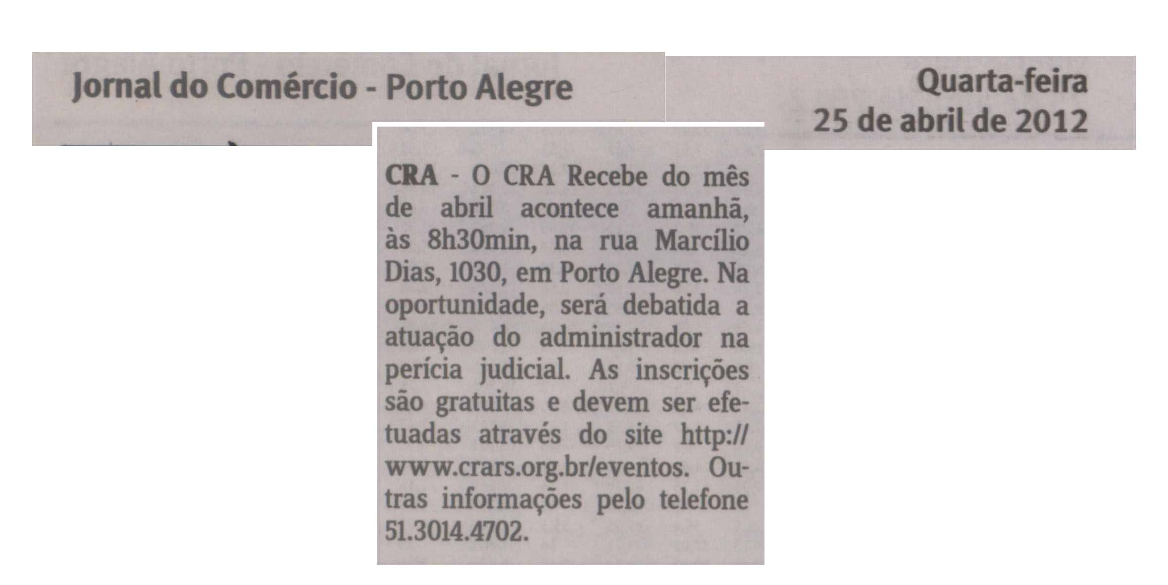 CRA Recebe