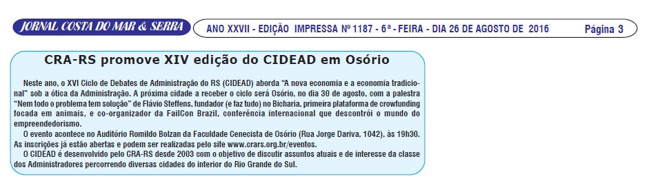 CIDEAD em Osório