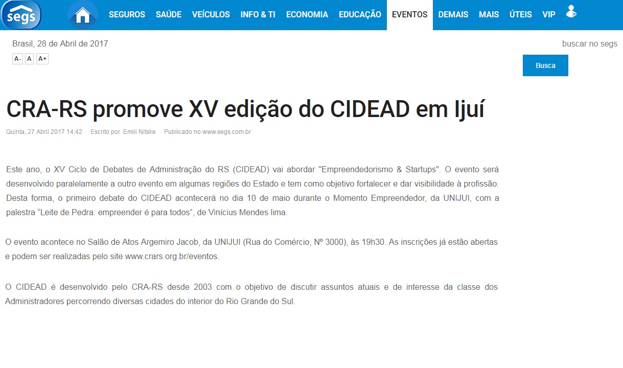 CIDEAD em Ijuí