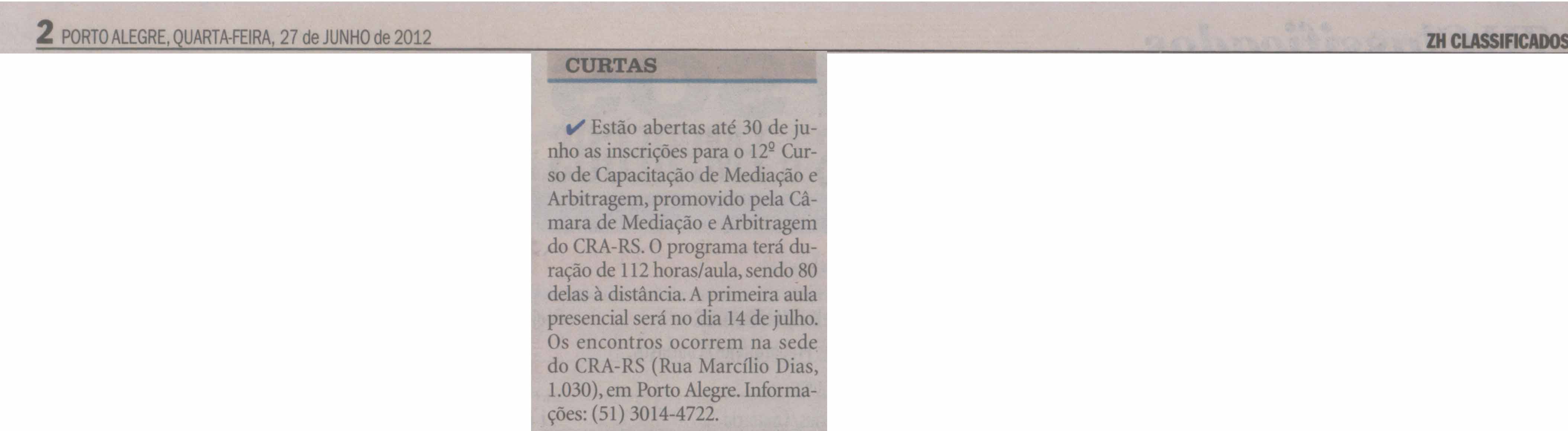 Curso de Mediação e Arbitragem