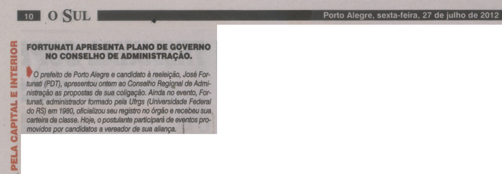 CRA Recebe Especial
