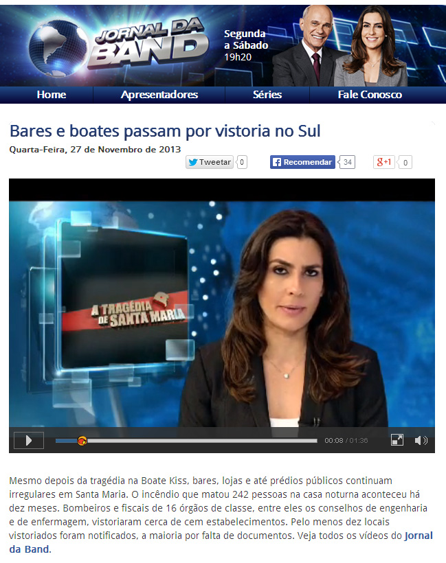 Fiscalização em Santa Maria