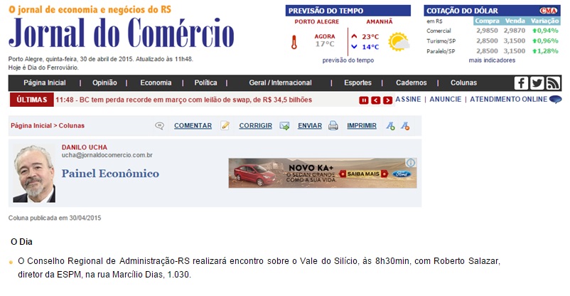 CRA Recebe discute o ambiente inovador do Vale do Silício