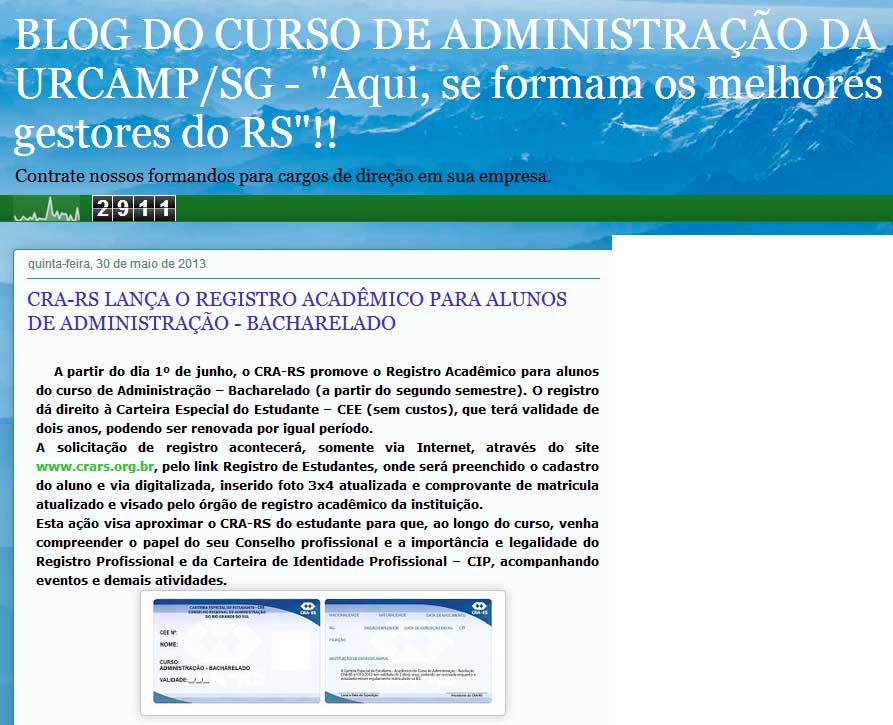 Registro Acadêmico - Carteira de Estudante