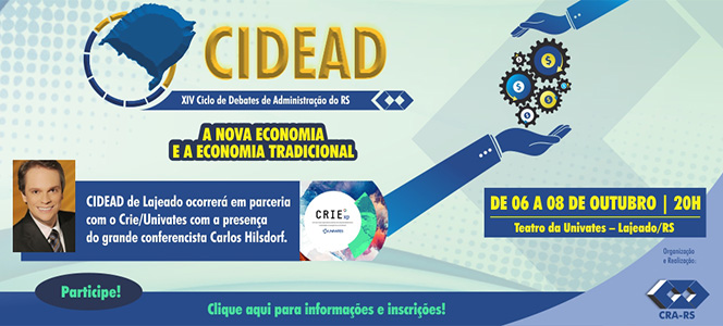 As cidades de Lajeado e Ijuí encerram o Ciclo de Debates de Administração nesta semana