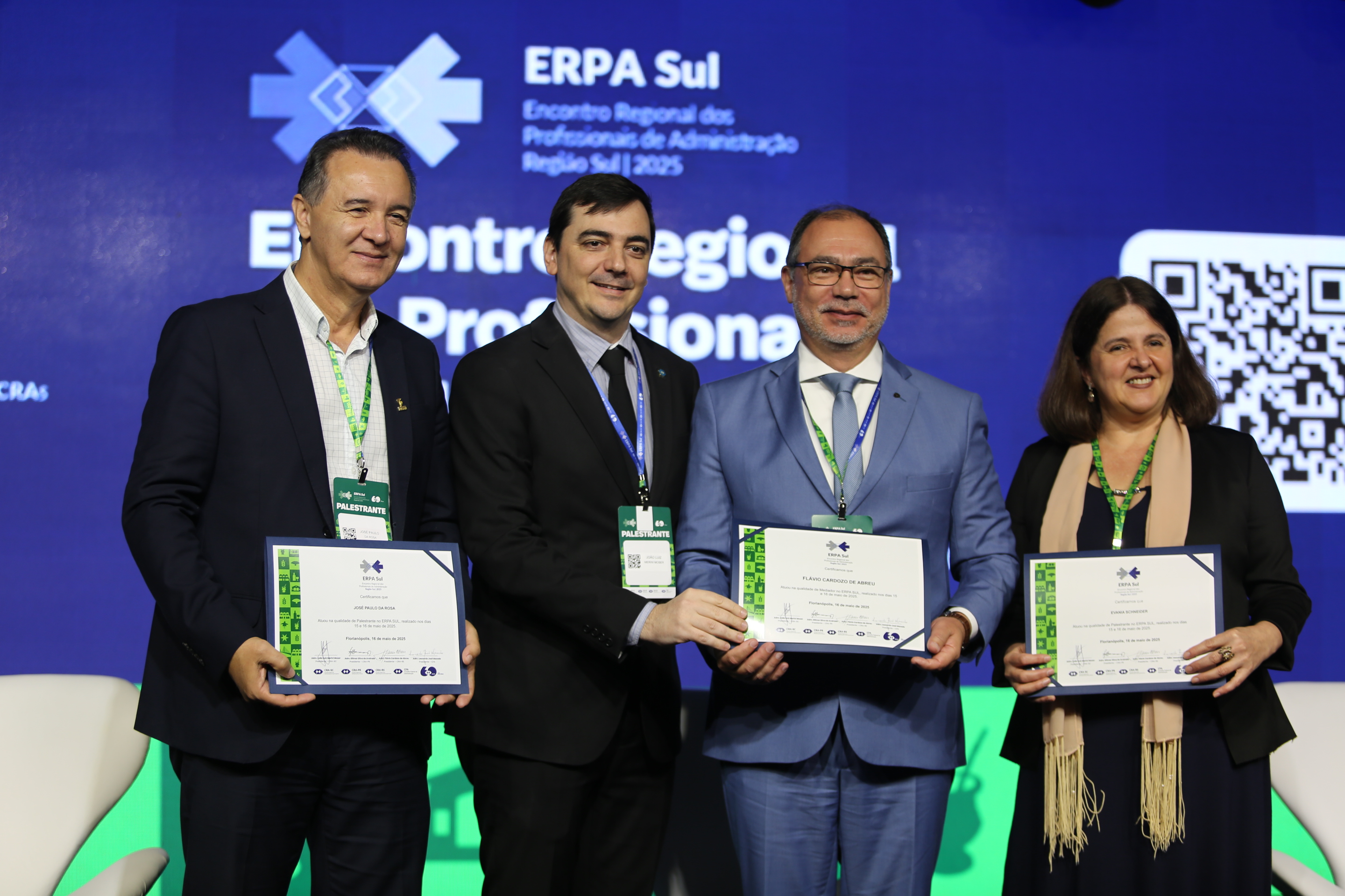 ERPA Sul 2025: presidente do CRA-RS media painel sobre Educação Superior na Administração no segundo dia
