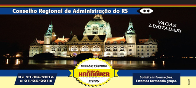 Participe: Missão Técnica à Feira de Hannover acontece em abril 