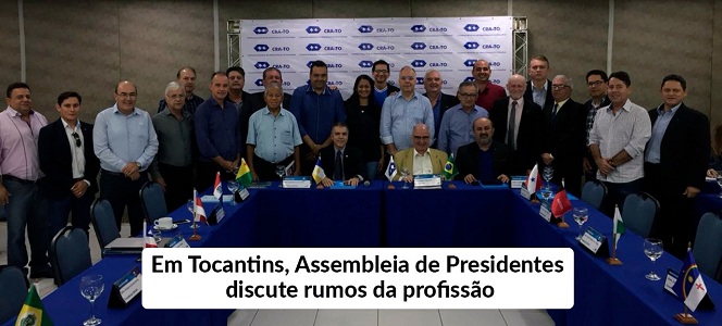 Palmas recebe Assembleia de Presidentes do Sistema CFA/CRAs