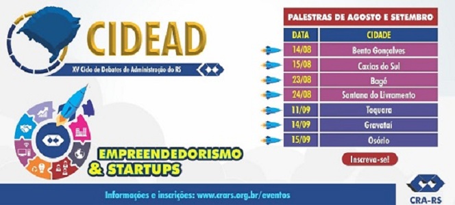 Região da Fronteira recebe o CIDEAD na próxima semana - Notícias - CRA-RS