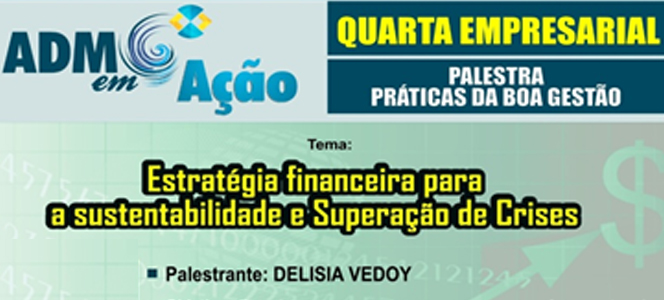 CRA-RS apoia ADM-RS em palestra sobre práticas da boa gestão em um cenário de crise