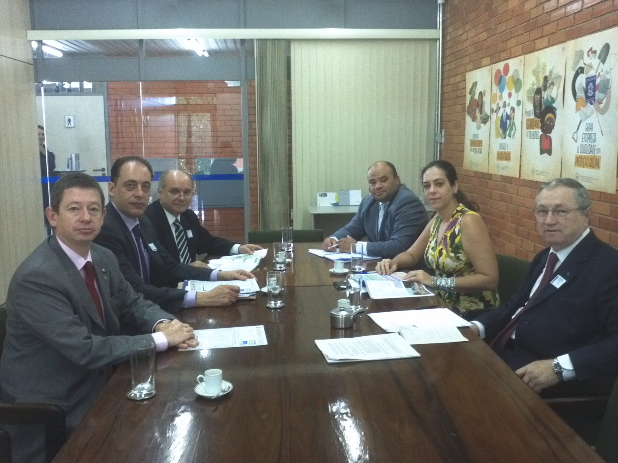 CRA-RS e OIT aproximam atuação em reunião em Brasília 