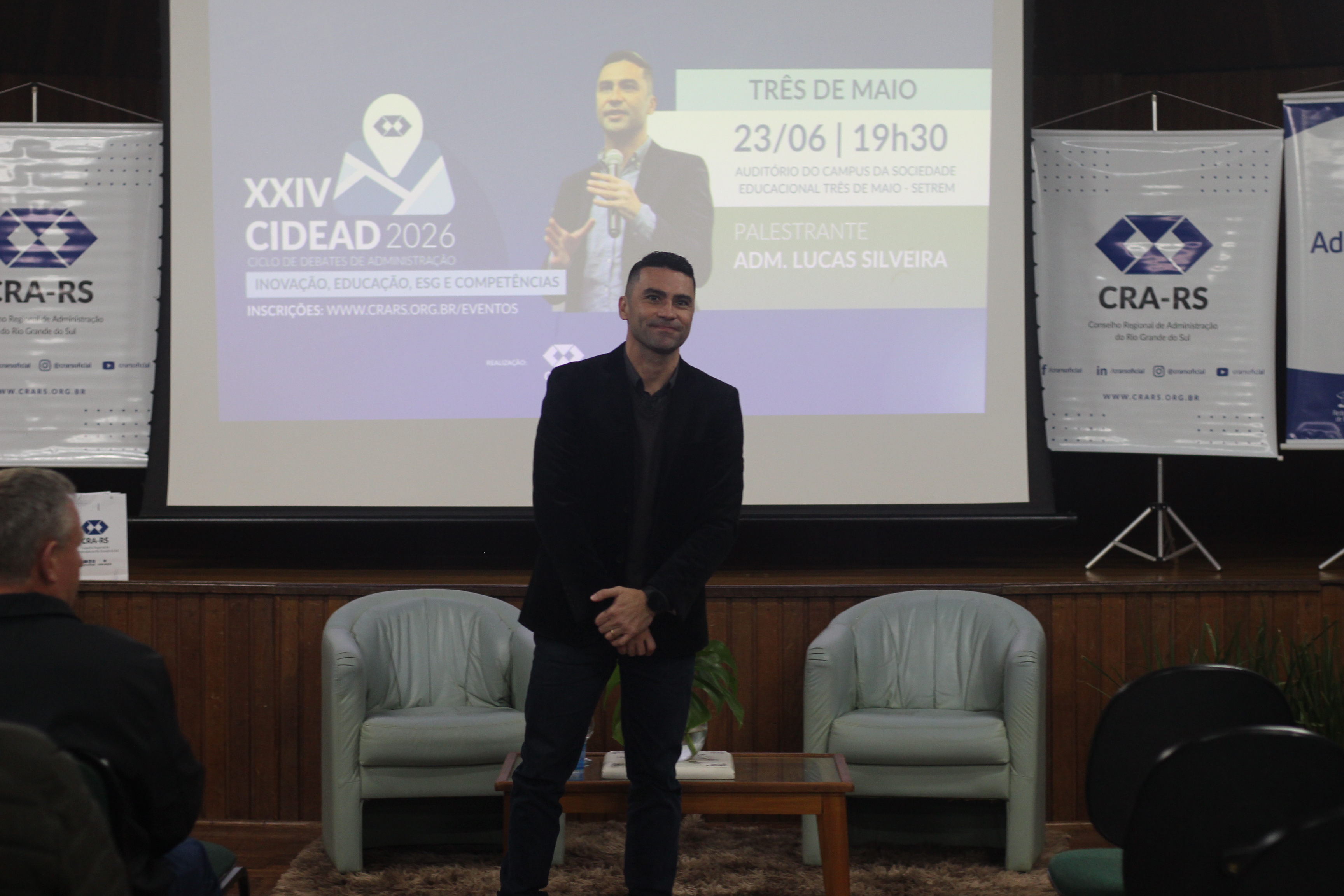 Palestra do XXIV Cidead é realizada em Três de Maio