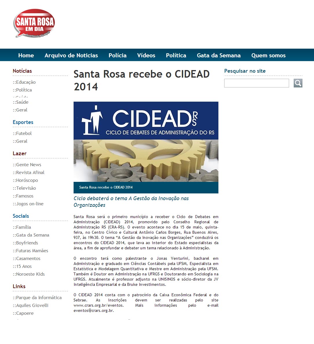 CIDEAD Santa Rosa