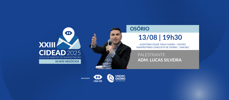 XXIII CIDEAD - Ciclo de Debates de Administração do Rio Grande do Sul