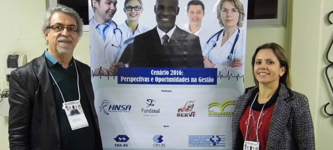 CRA-RS marca presença no III Seminário Regional de Administração em Saúde