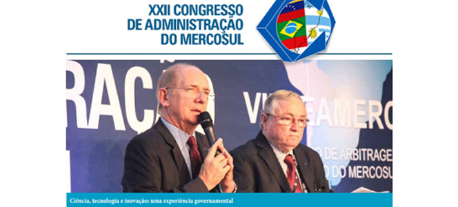 Representantes do CRA-RS participam do XXII Congresso de Administração do Mercosul