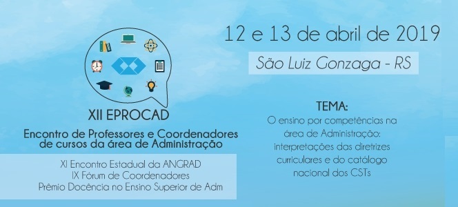 XII EPROCAD ocorre nesta sexta e sábado em São Luiz Gonzaga 