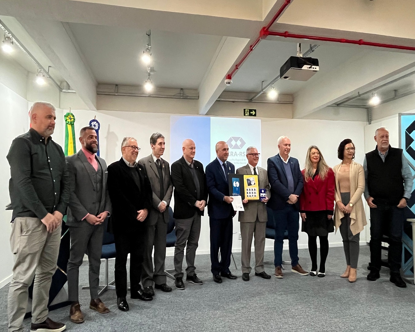CRA-RS recebe a visita do presidente do CFA